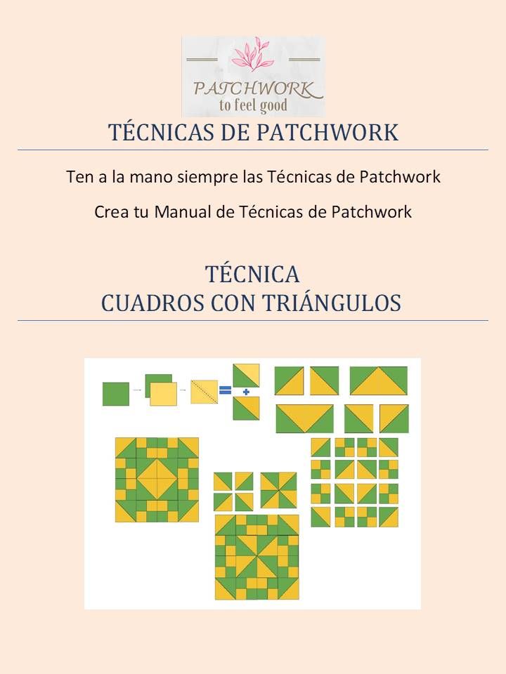 Técnica de Patchwork Square Triangles - Image 2