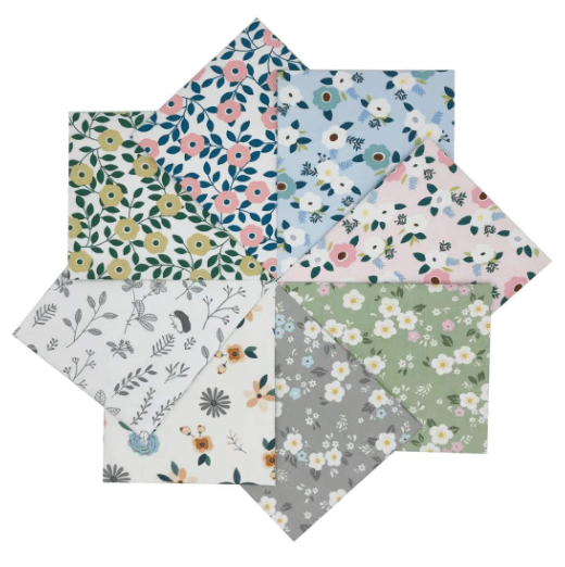 Telas fat quarter floral