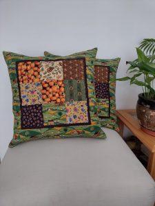 Cojin Nine patch otoño