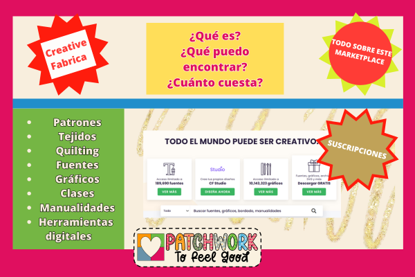 Creative Fabrica, que puedes encontrar en este mercado digital